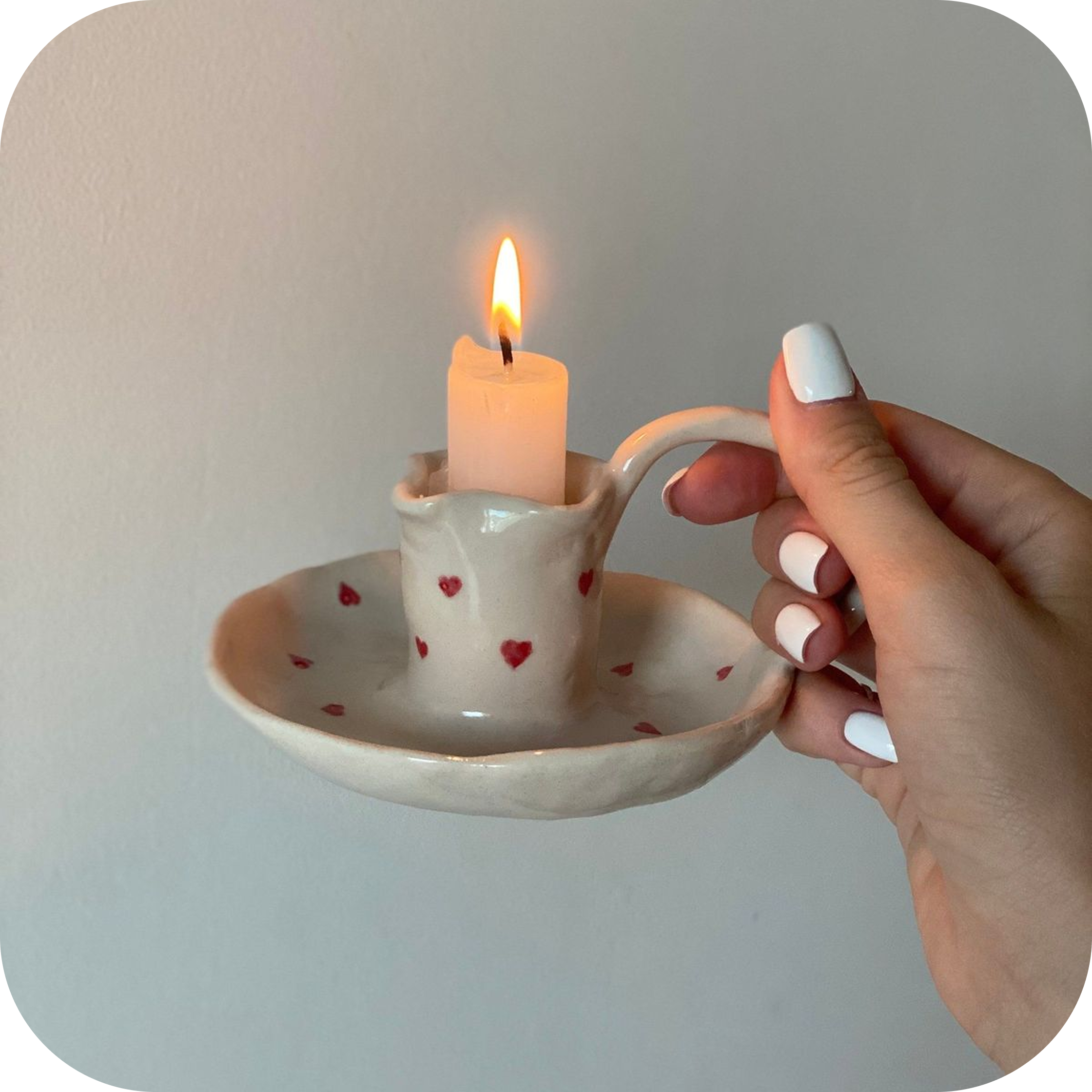 Valentine's Day Candle Holder