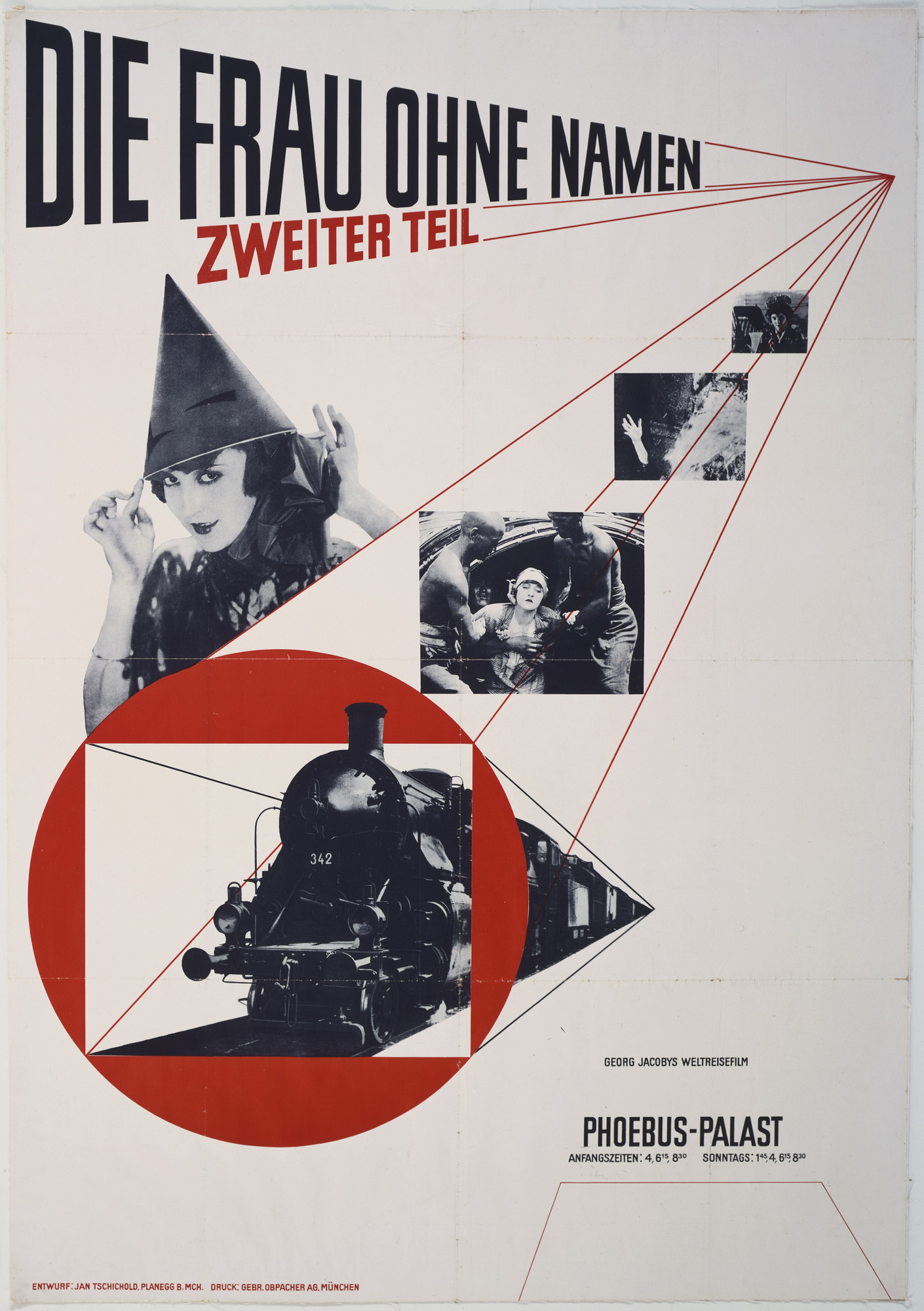 Die Frau ohne Namen poster